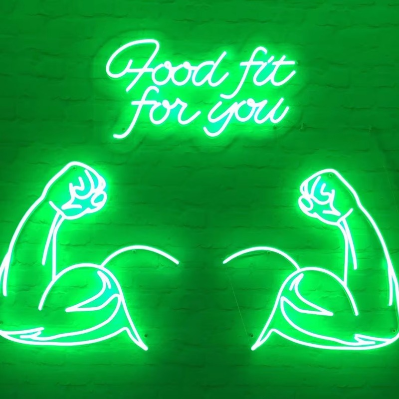 Neon Sign Custom Led - Custom Led Neon Business UV Print