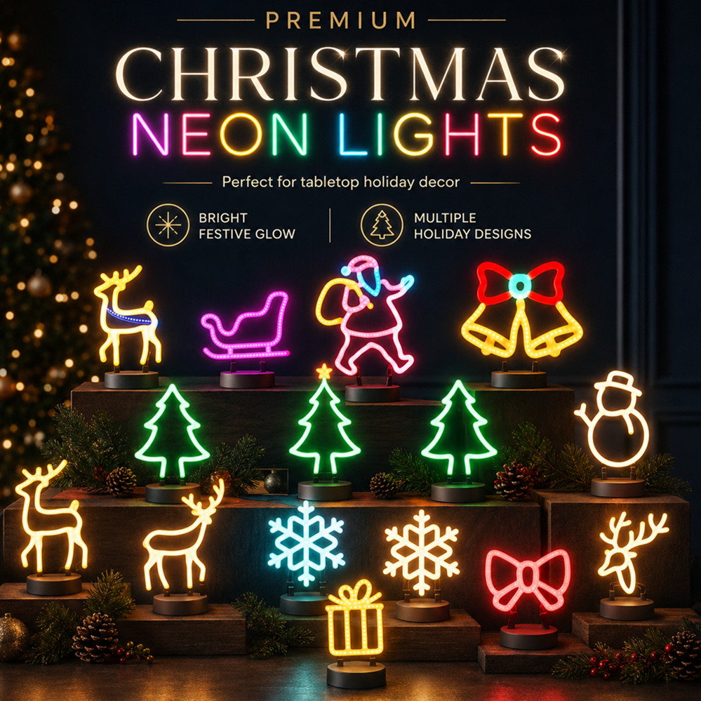Lighting Christmas Decor - Christmas Decoration LED Neon Sign Light