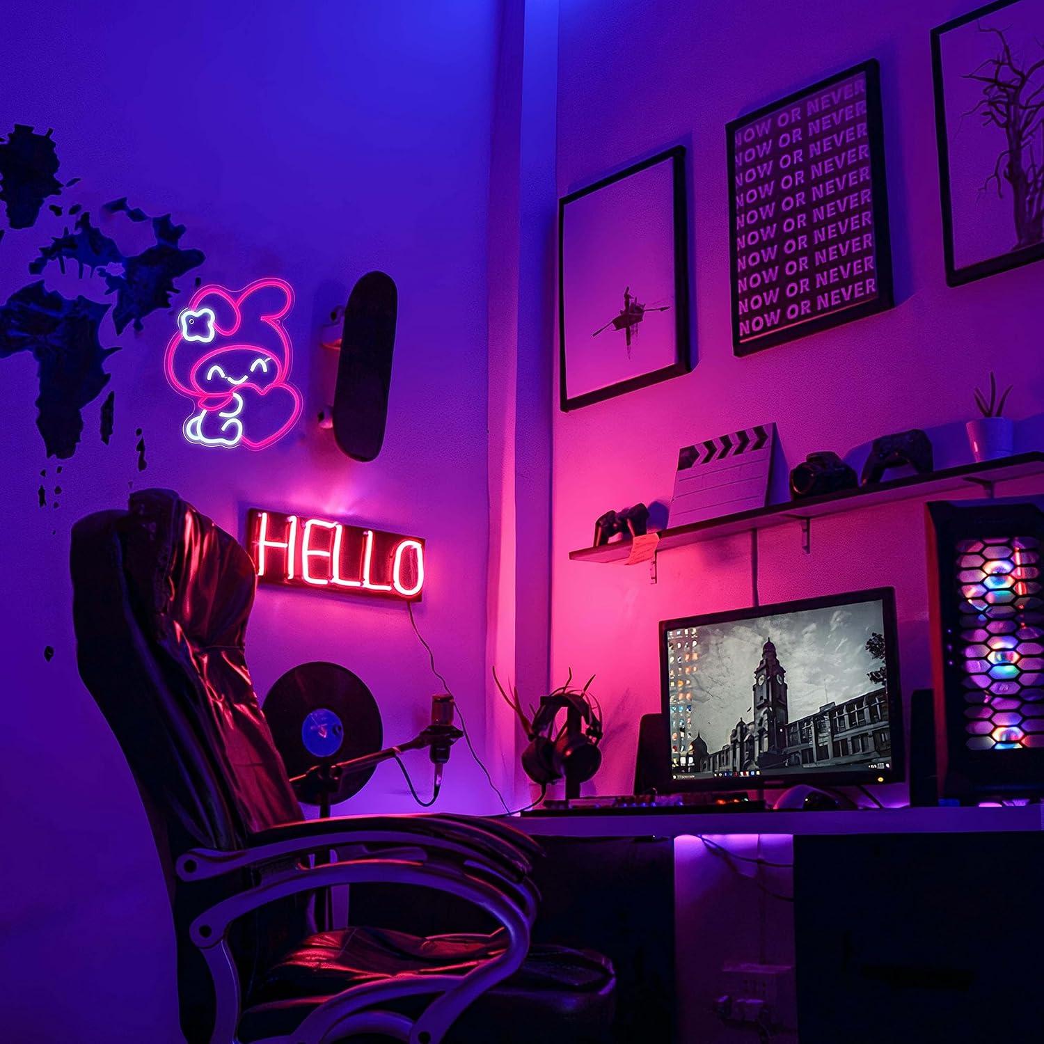 Anime Neon Sign Janpanese LED  - Lighting Decor For Living Room recension och pris