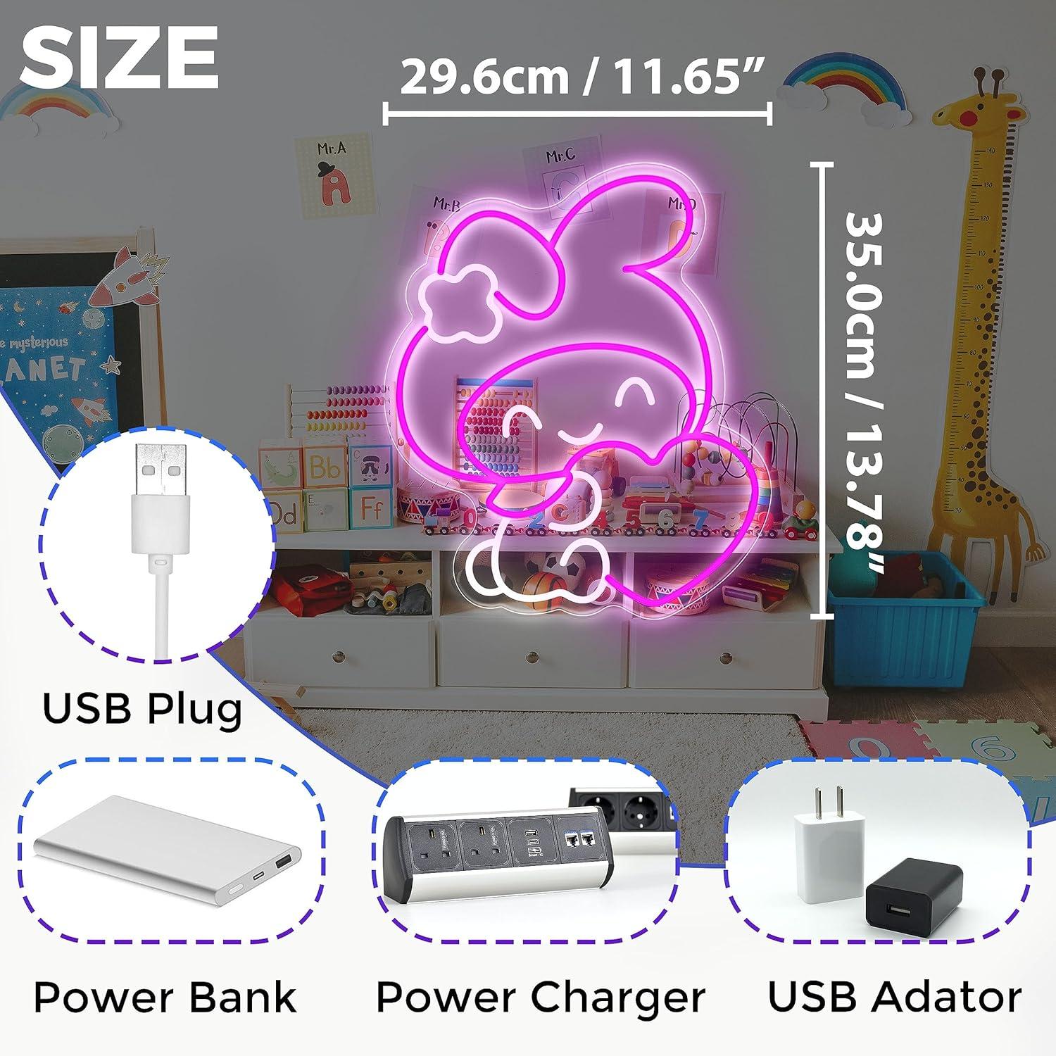 Anime Neon Sign Janpanese LED  - Lighting Decor For Living Room recension och pris
