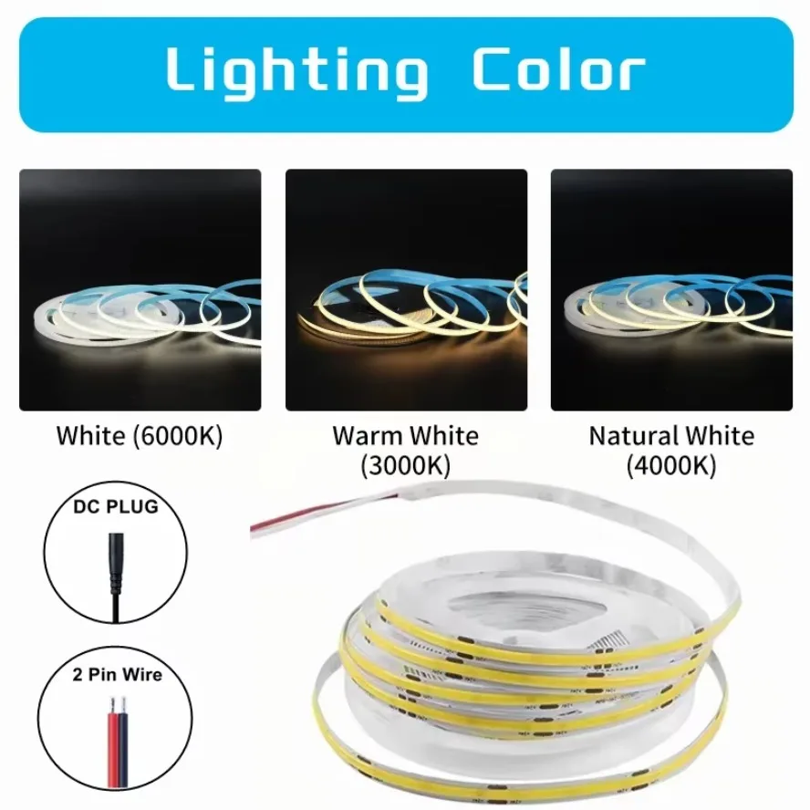 480 400 320 LEDs/m 12V 24V 5m  - Lighting Decor And More recension och pris