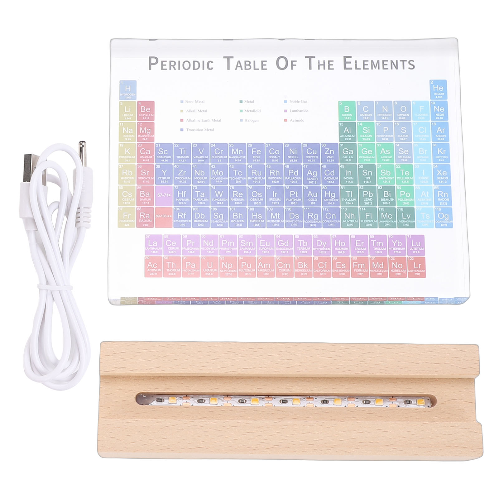 Periodic Table Desktop Decorat - Elements Lighting Decor recension och pris