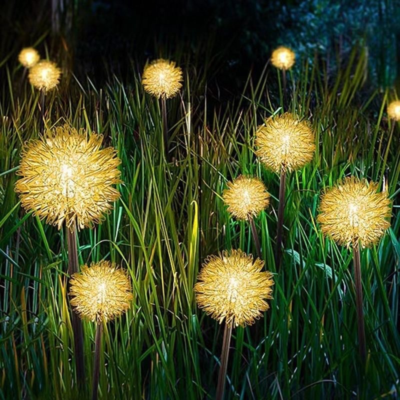 10 Combo Solar Dandelion Ball  - Lighting Christmas Decor recension och pris