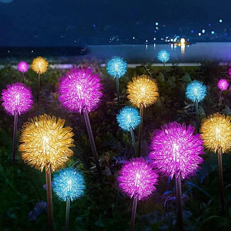 10 Combo Solar Dandelion Ball  - Lighting Christmas Decor recension och pris