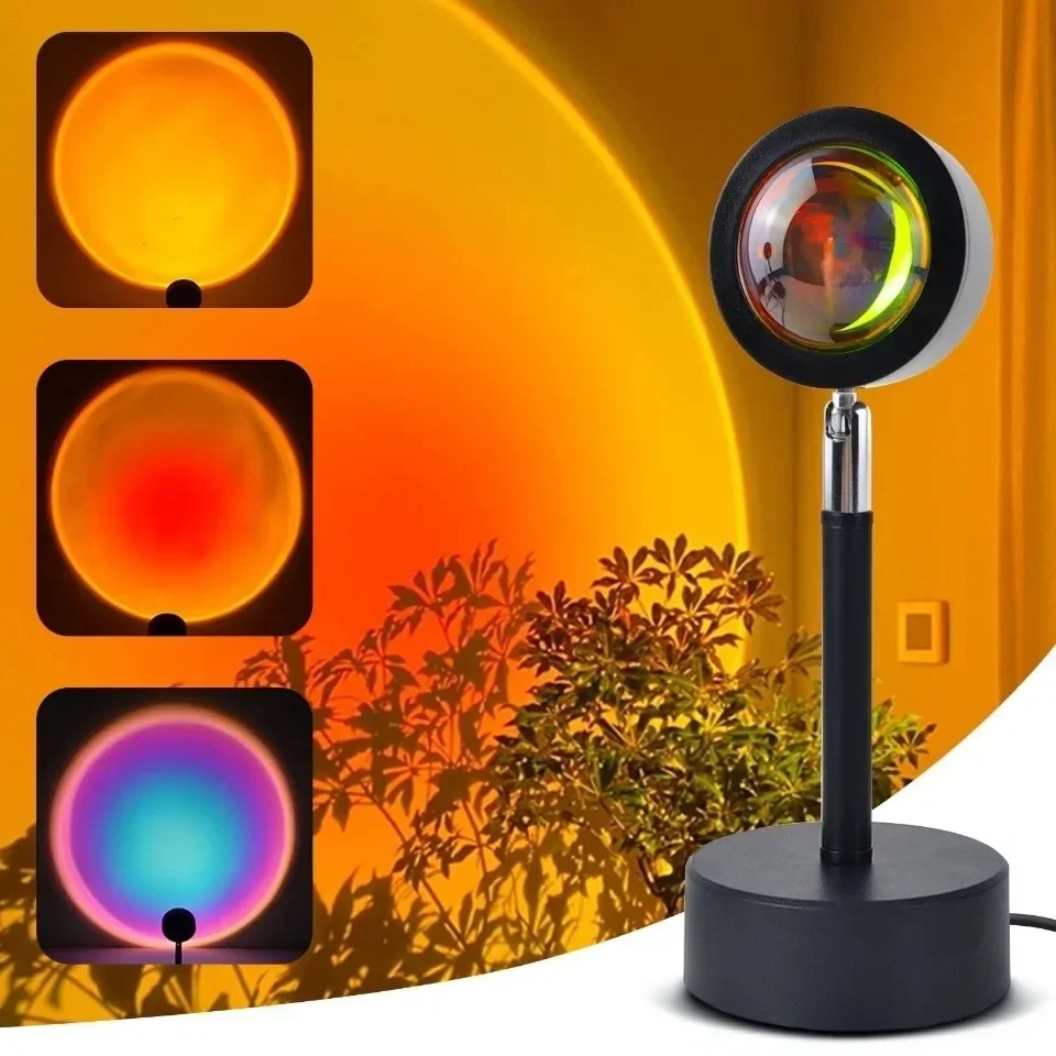 Sunset Mood Light Multiple Col - Sunset Lamp Projection recension och pris