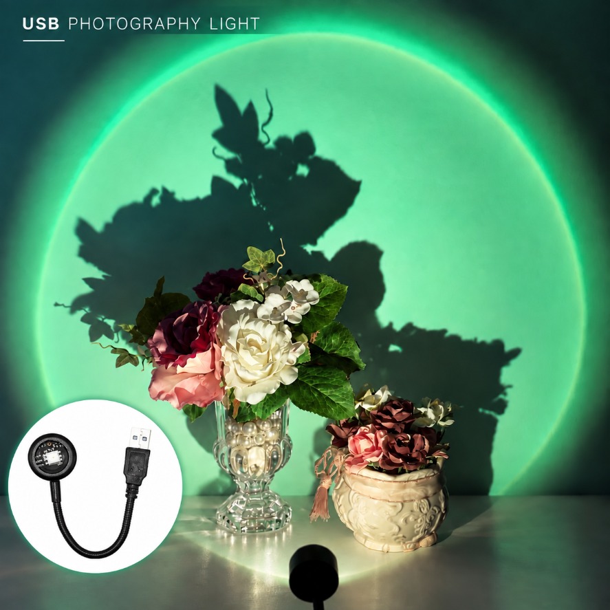 5V USB Photography Sunset Proj - Sunset Lamp Projection recension och pris