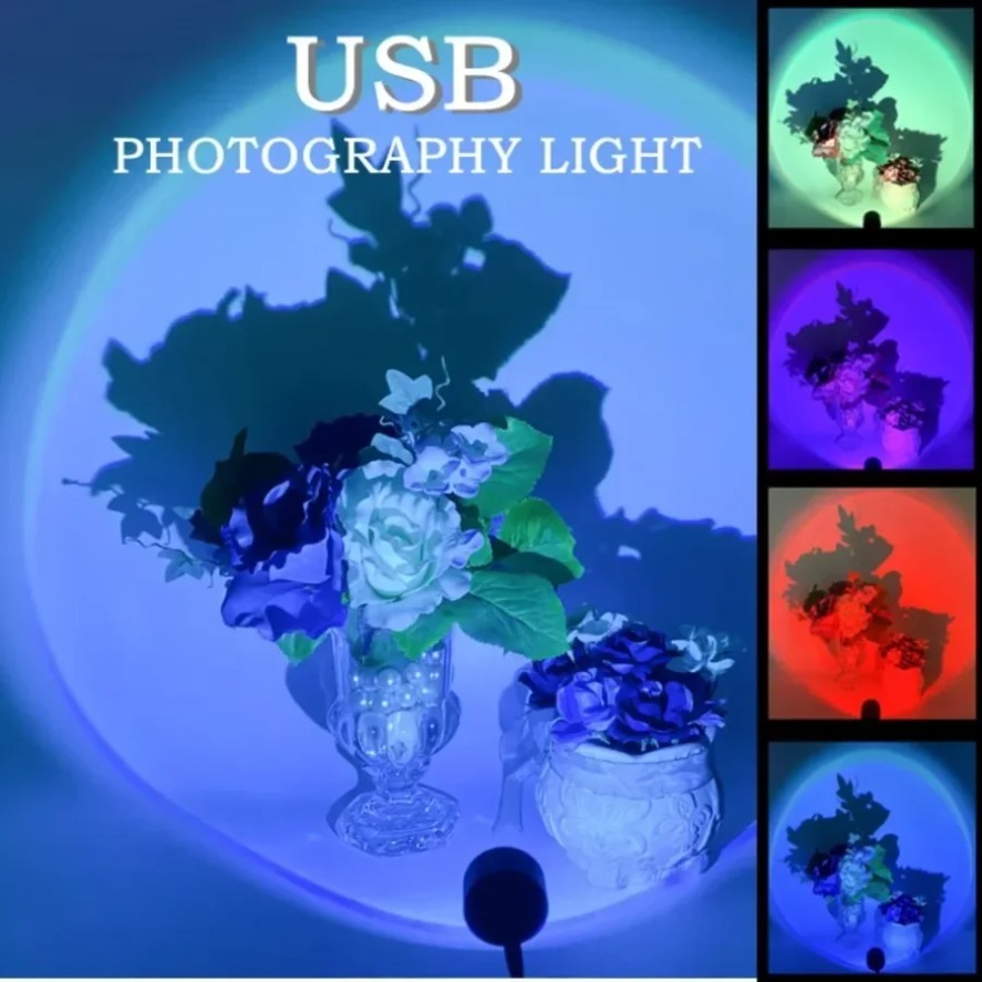 5V USB Photography Sunset Proj - Sunset Lamp Projection recension och pris