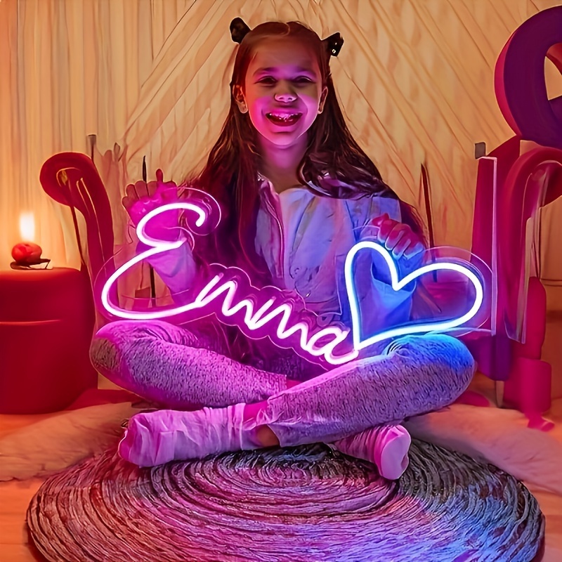 Custom Neon LED Wall Sign with - Neon Sign Custom Led recension och pris