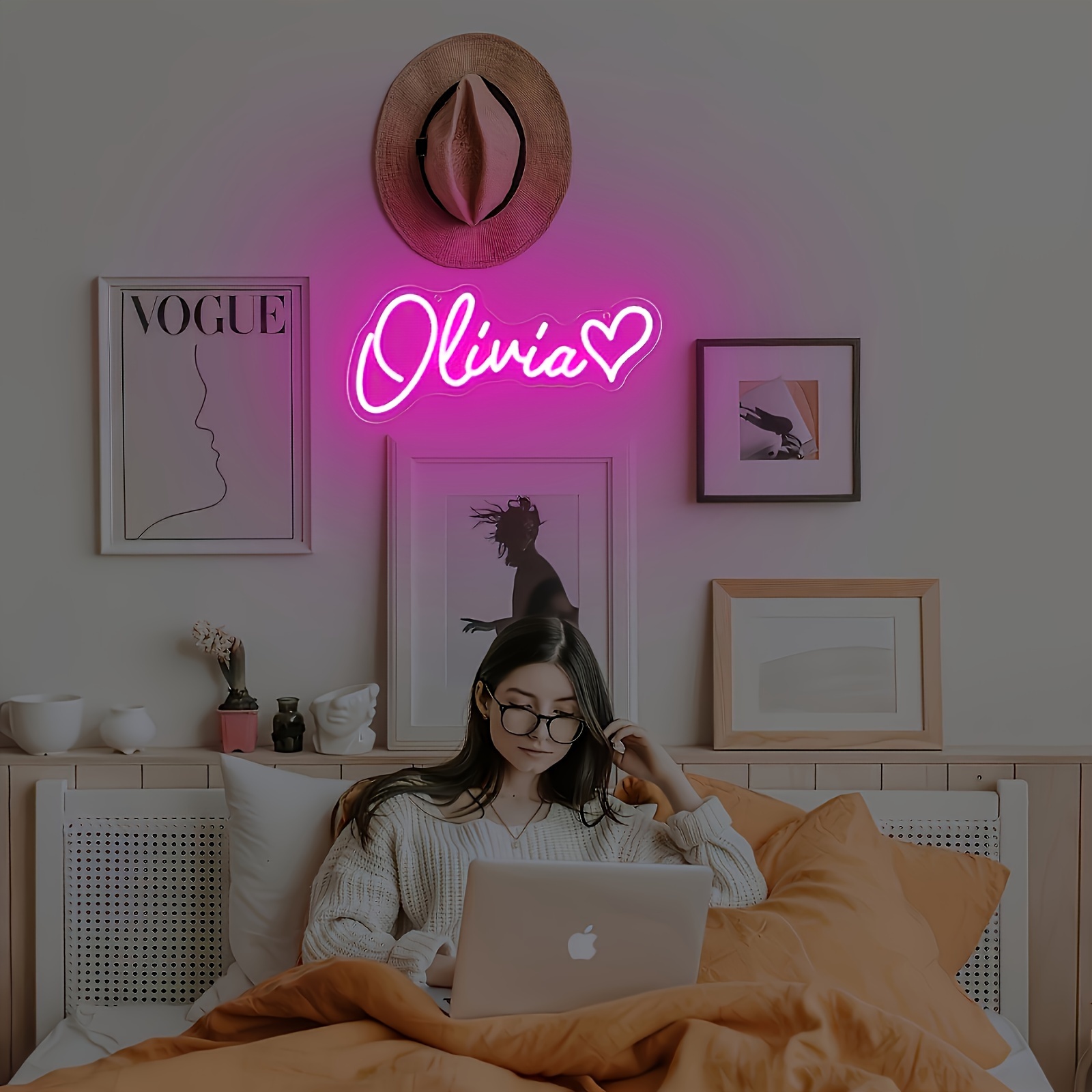 Custom Neon LED Wall Sign with - Neon Sign Custom Led recension och pris