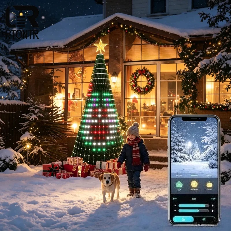Smart RGB Christmas Tree Toppe - Lighting Christmas Decor recension och pris
