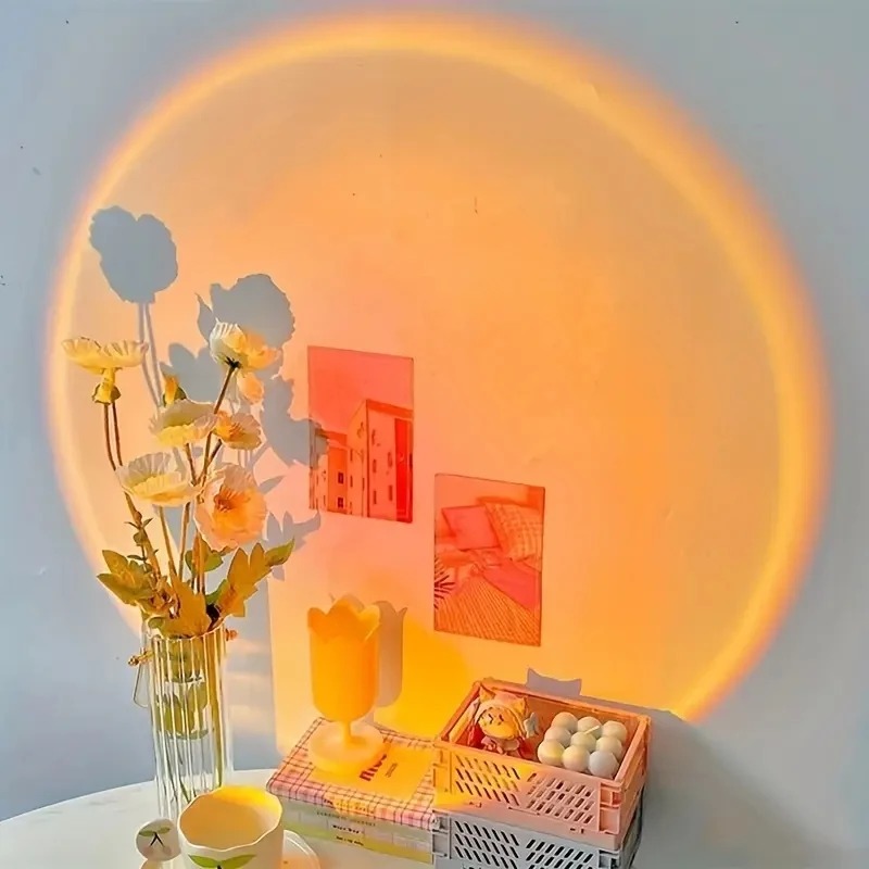 1pc USB Sunset Projection Lamp - Sunset Lamp Projection recension och pris
