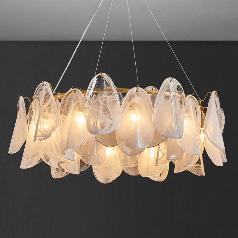 Luxury Glass Chandelier Lighti - Lighting Home Decor Items recension och pris