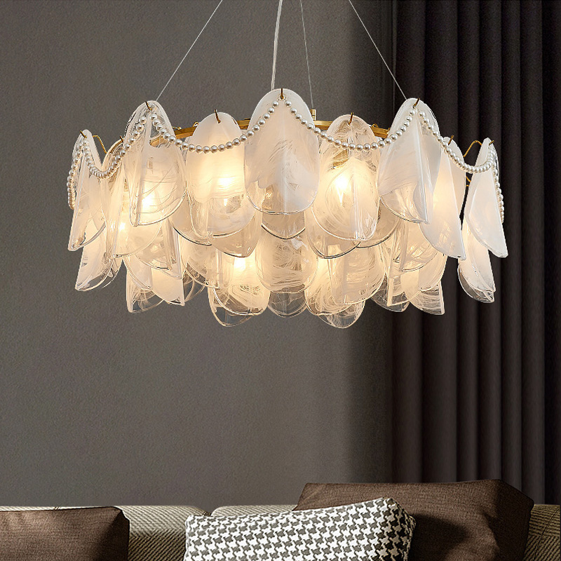 Luxury Glass Chandelier Lighti - Lighting Home Decor Items recension och pris