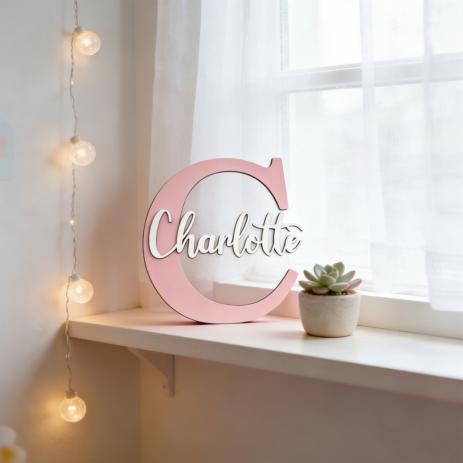 1pc Custom Two Layer Light Pur - Lighting Christmas Decor recension och pris