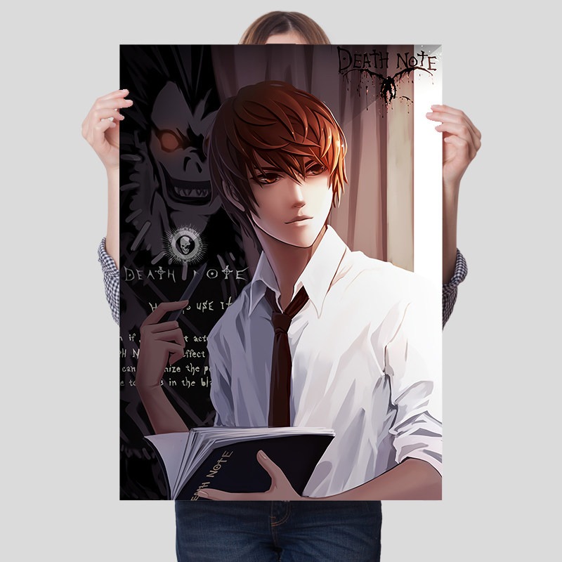 Death Note Unframed Canvas Pri - Lighting Home Decor Items recension och pris