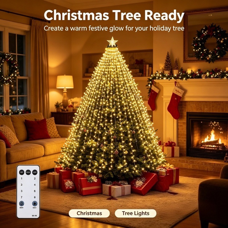 USB LED Fairy String Lights, W - Lighting Christmas Decor recension och pris