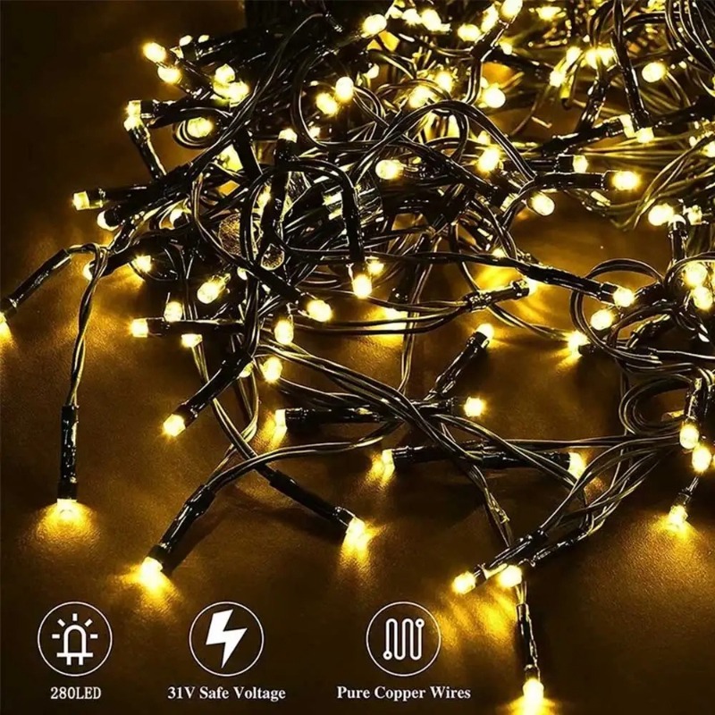 USB LED Fairy String Lights, W - Lighting Christmas Decor recension och pris