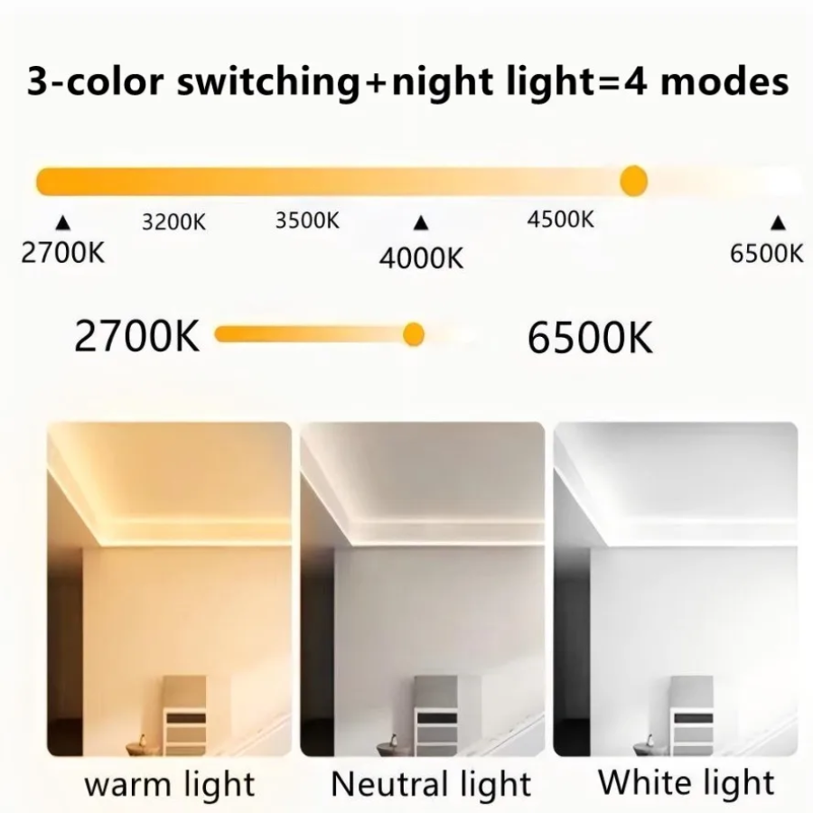 Dimmable Tri Color Smart 10~0. - Lighting Decor And More recension och pris