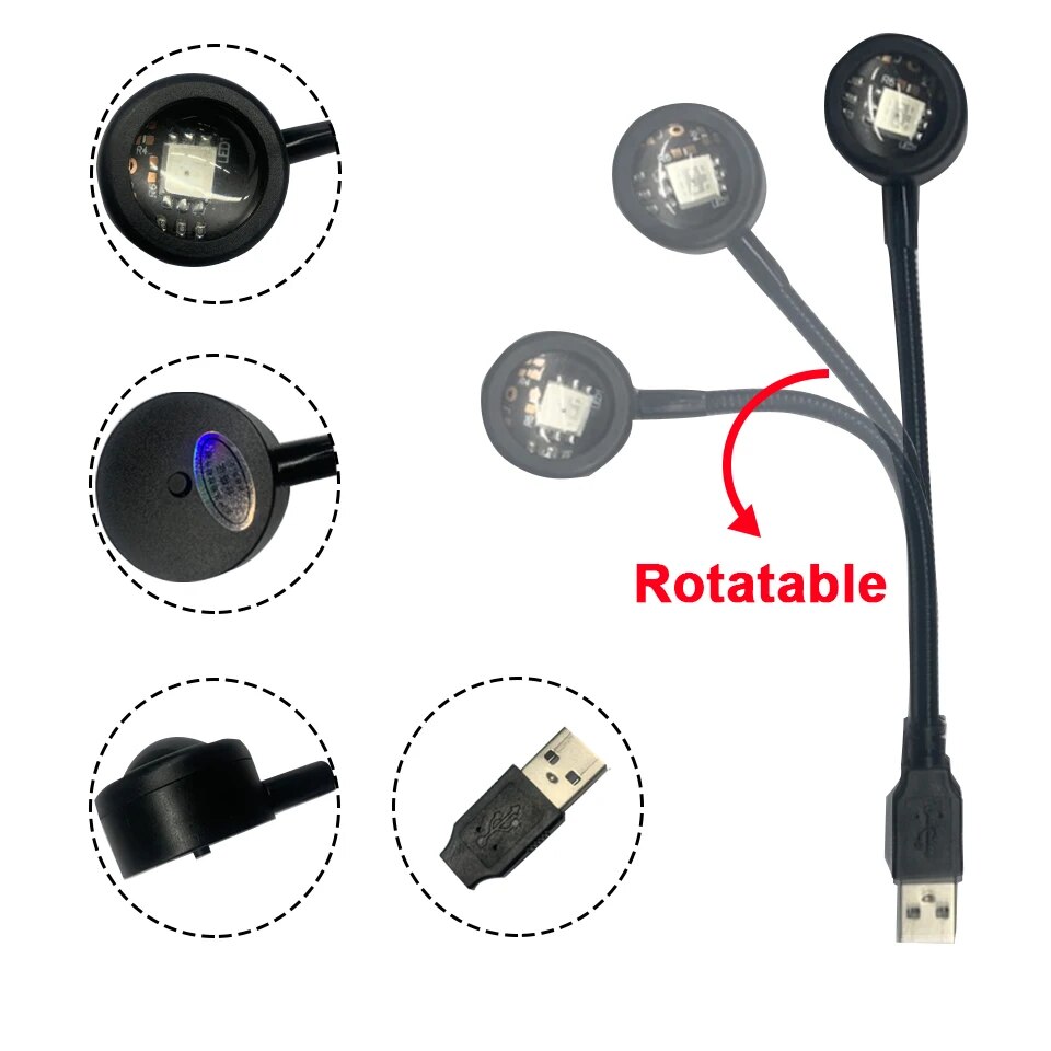 MeeToo USB Sunset Mood Lamp Le - Sunset Lamp Projection recension och pris