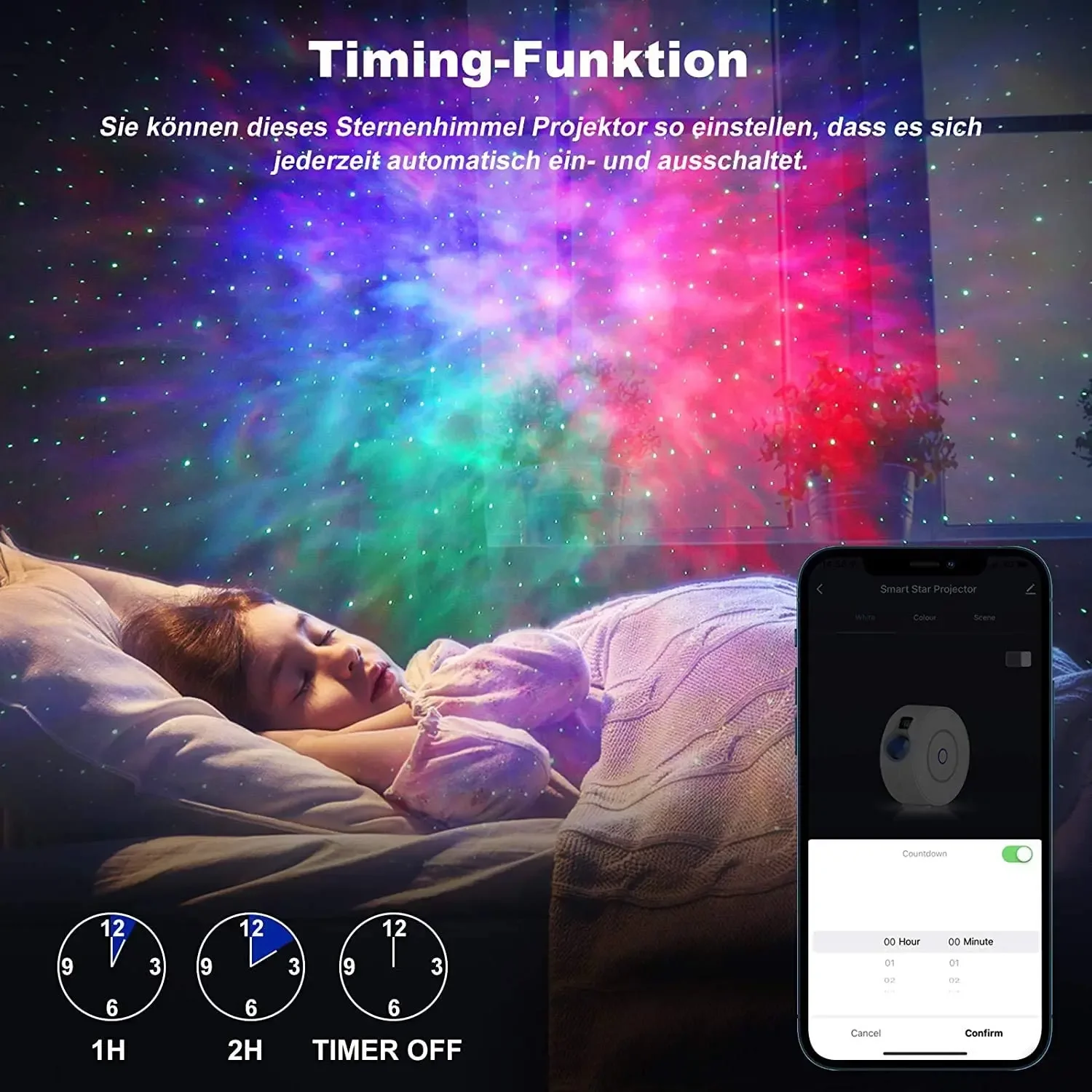 Tuya WiFi Intelligent Aurora G - Sunset Lamp Projection recension och pris