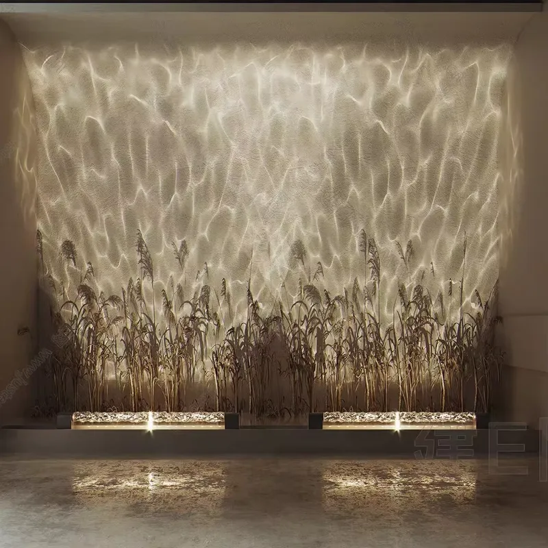 Smart 3D Wall Wash Flame Proje - Lighting Decor Bedroom recension och pris