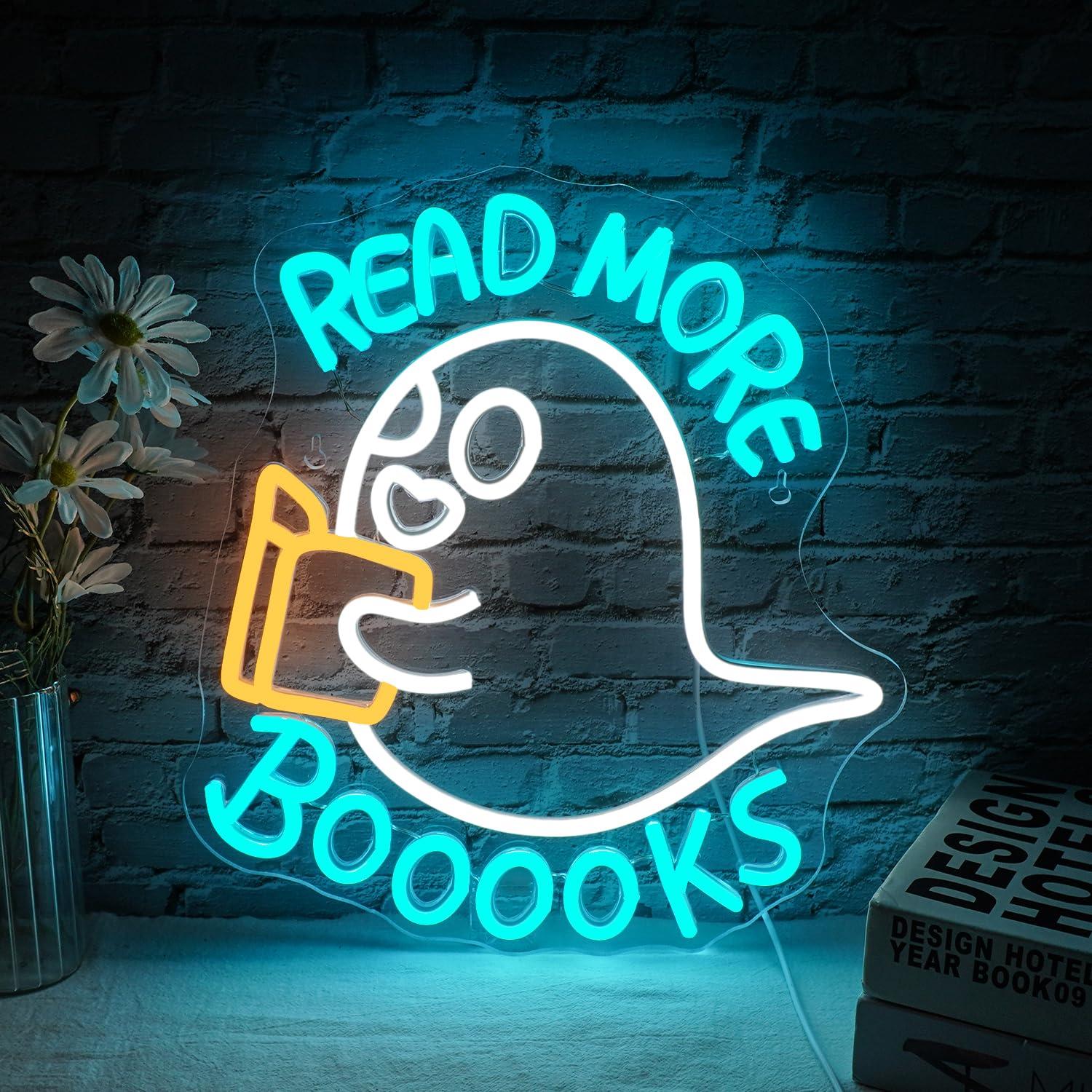 Read More Booooks Neon Sign US - Lighting Decor And More recension och pris