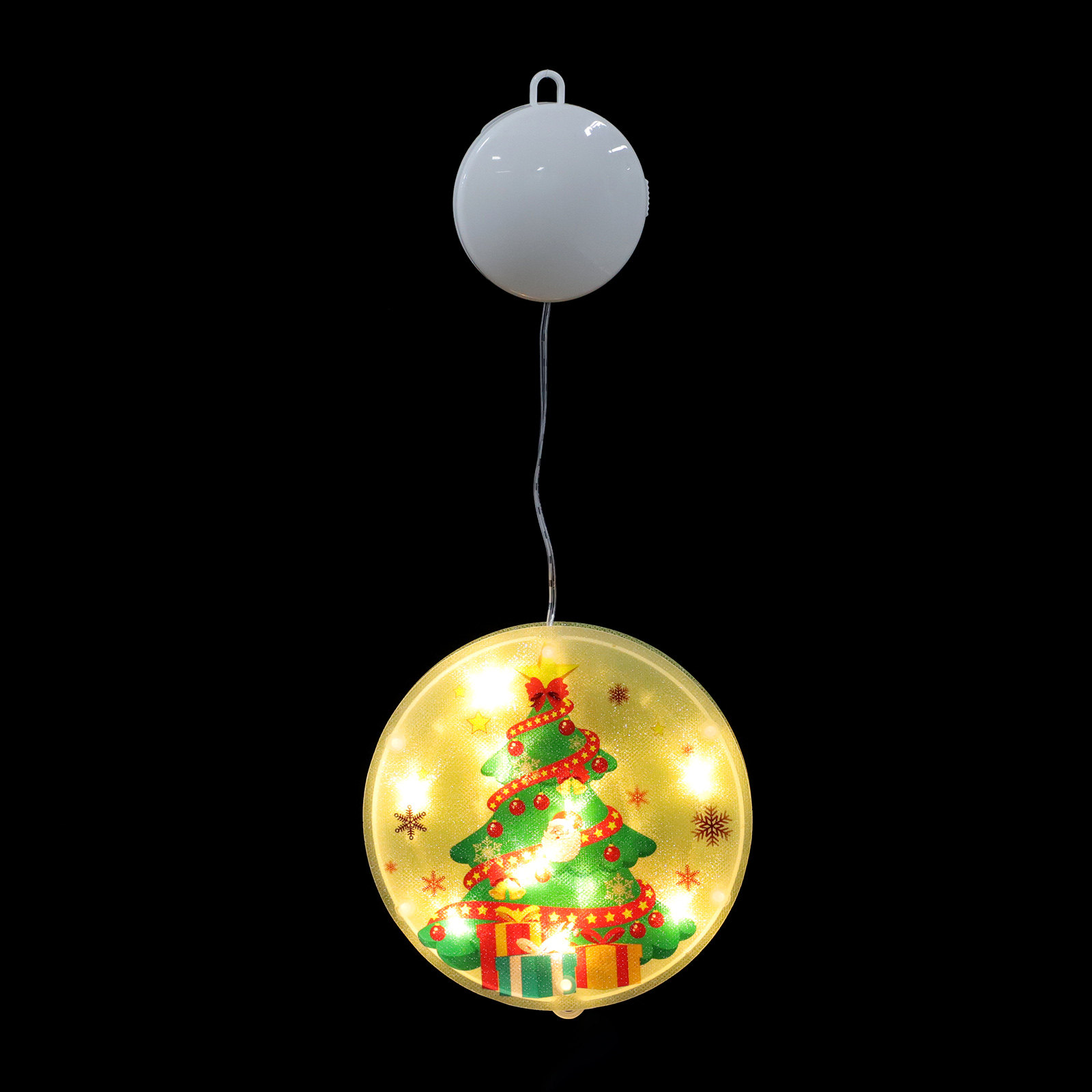1Pcs Christmas Window Hanging  - Elements Lighting Decor recension och pris