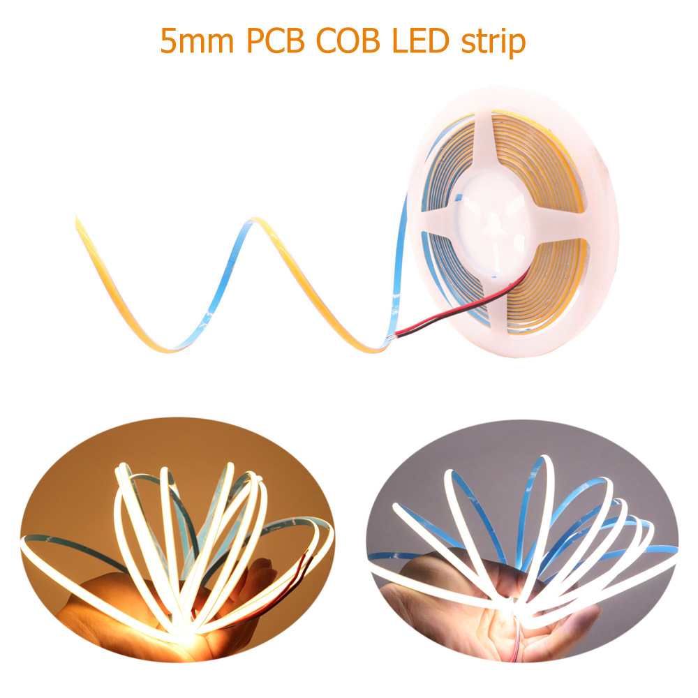 5mm  COB LED Strip 384LEDs/m S - Lighting Decor And More recension och pris