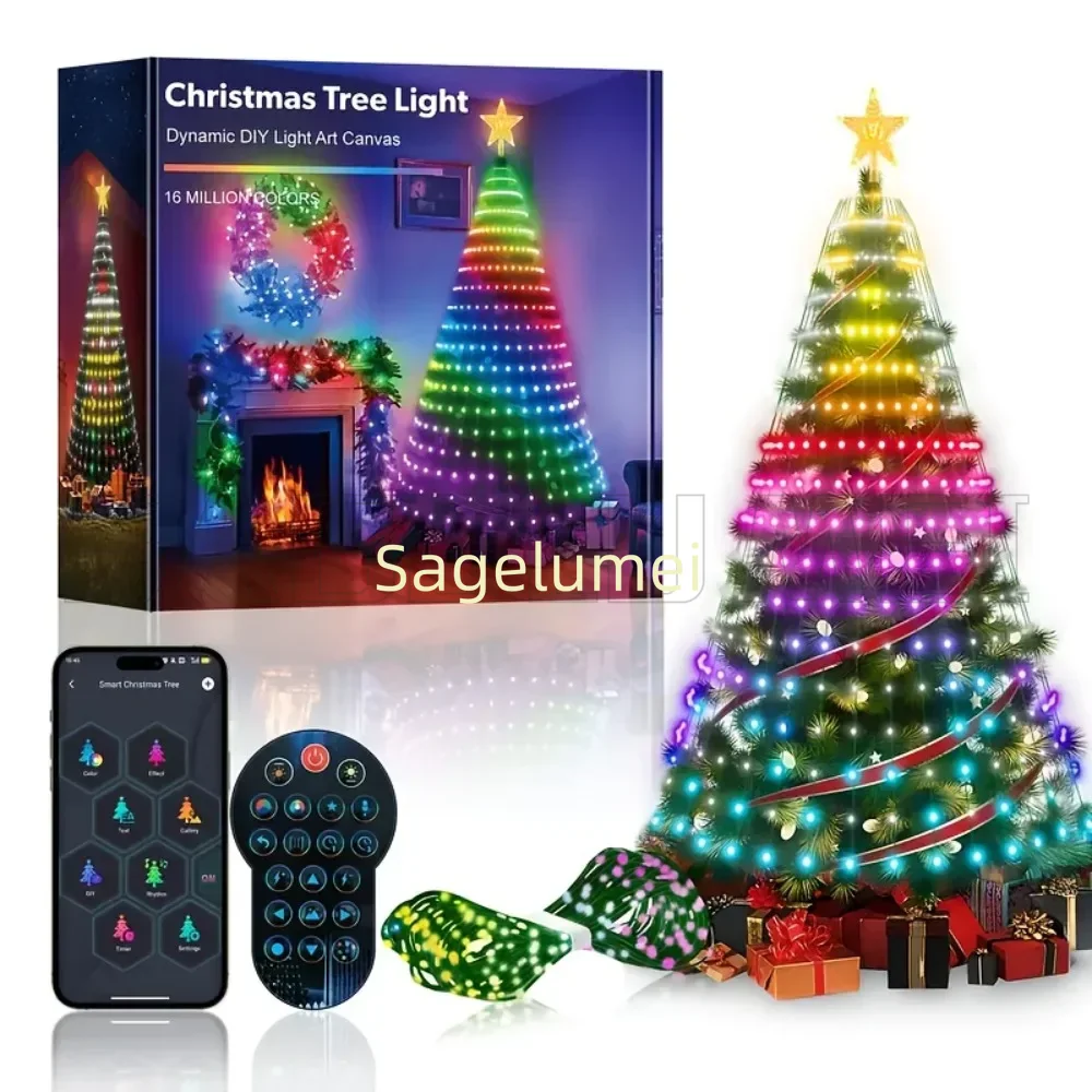 RGBIC 400LEDs Christmas Lights - Decor Lighting Uk recension och pris