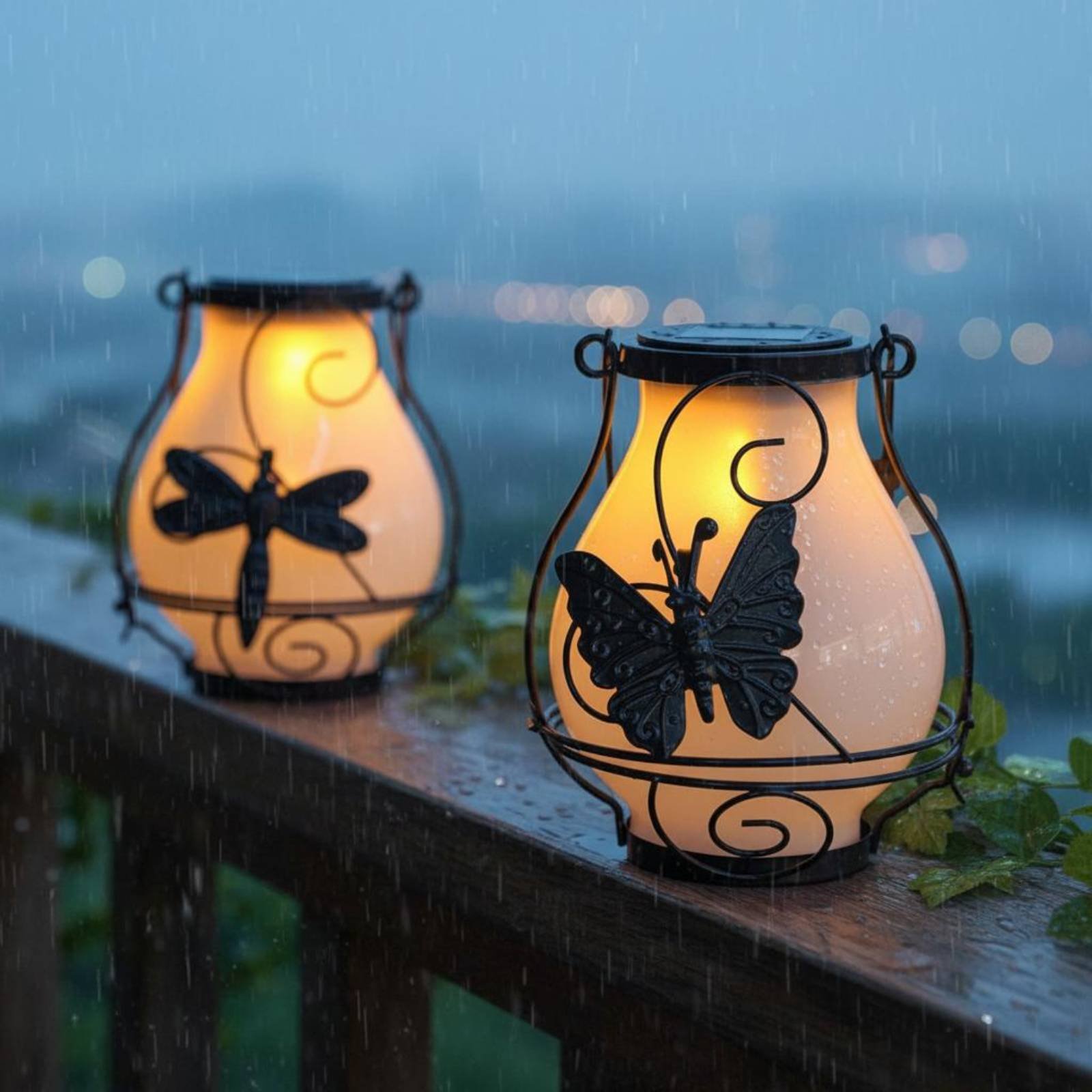 Solar Butterfly Lantern Waterp - Lighting Decoration Outdoor recension och pris