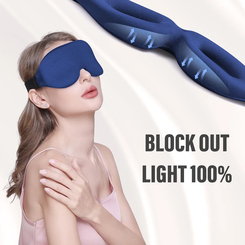 3D Night Sleep Eye Mask Breath - Home Lighting & Decor St Catharines On recension och pris