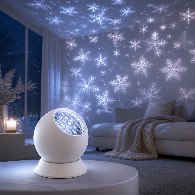 Christmas LED Snowflake Projec - Lighting Christmas Decor recension och pris