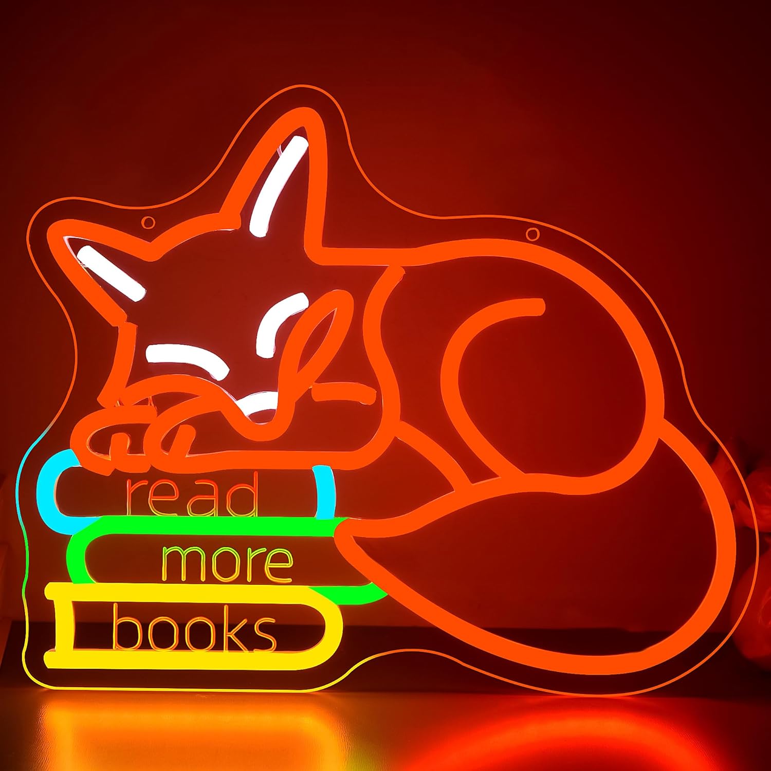 Read More Books Neon Sign Room - Lighting Decor And More recension och pris