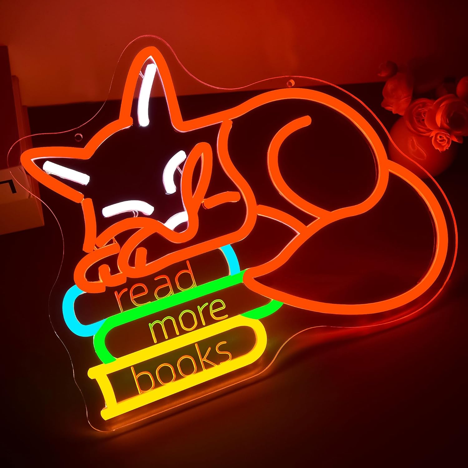 Read More Books Neon Sign Room - Lighting Decor And More recension och pris