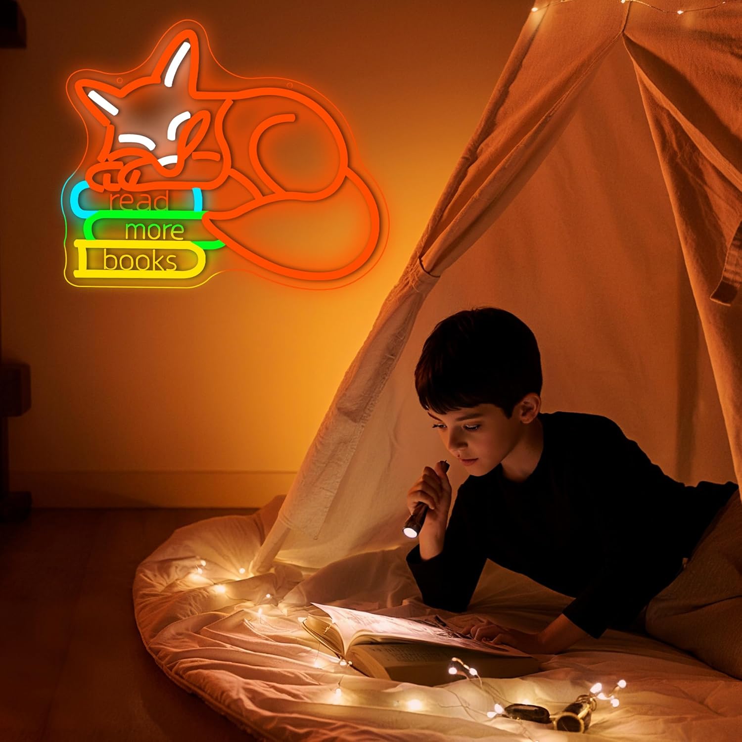 Read More Books Neon Sign Room - Lighting Decor And More recension och pris
