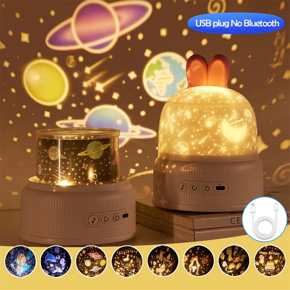 HOT! Cute Projector Night Ligh - Lighting Decoration recension och pris