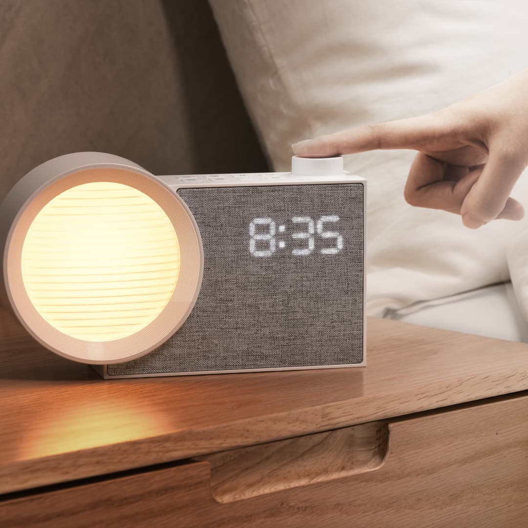 WILIT LED Night Light Alarm Cl - Lighting Decor Bedroom recension och pris