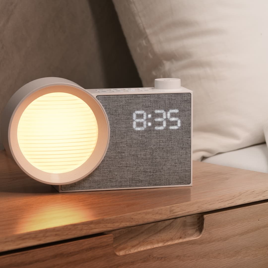 WILIT LED Night Light Alarm Cl - Lighting Decor Bedroom recension och pris