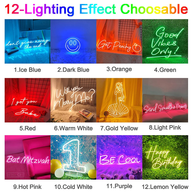 Custom Led Neon Signs LED Ligh - Neon Sign Custom Led recension och pris