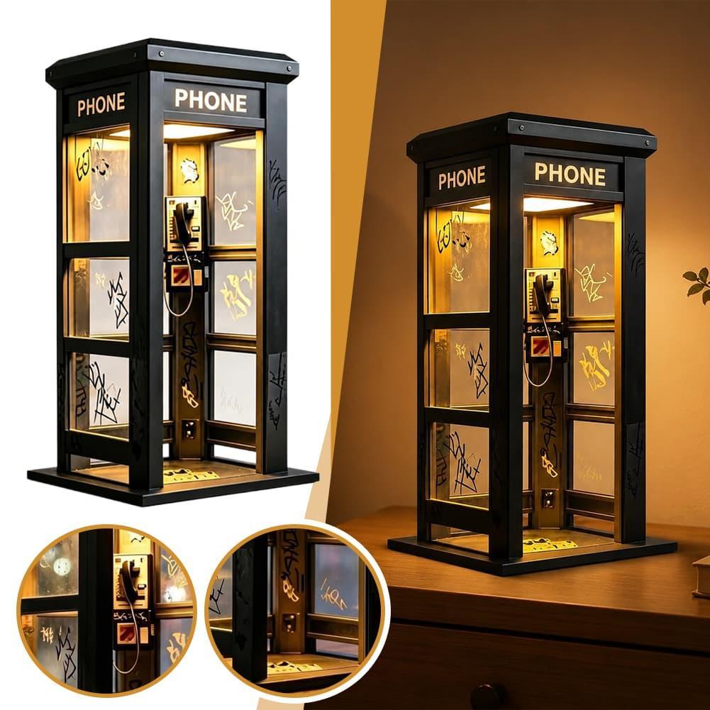 Vintage London Telephone Booth - Lighting Decoration For Home recension och pris