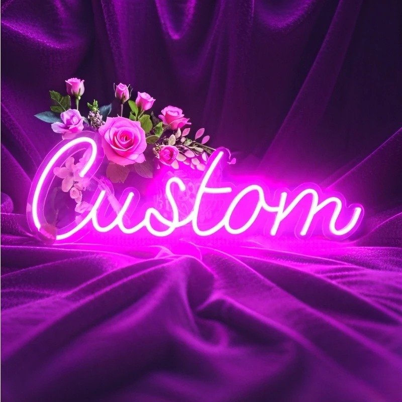 Custom Name Neon Sign - USB Di - Neon Sign Custom Led recension och pris