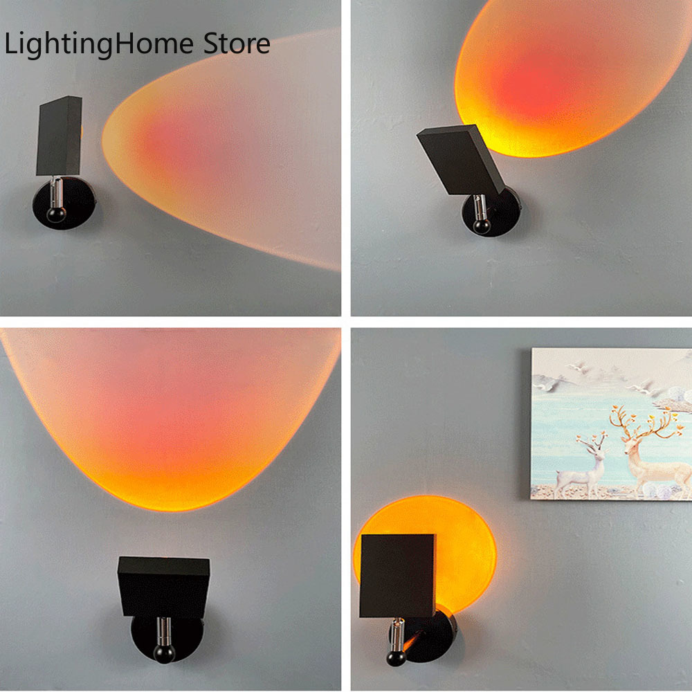 Sunset Rainbow Projection Wall - Sunset Lamp Projection recension och pris