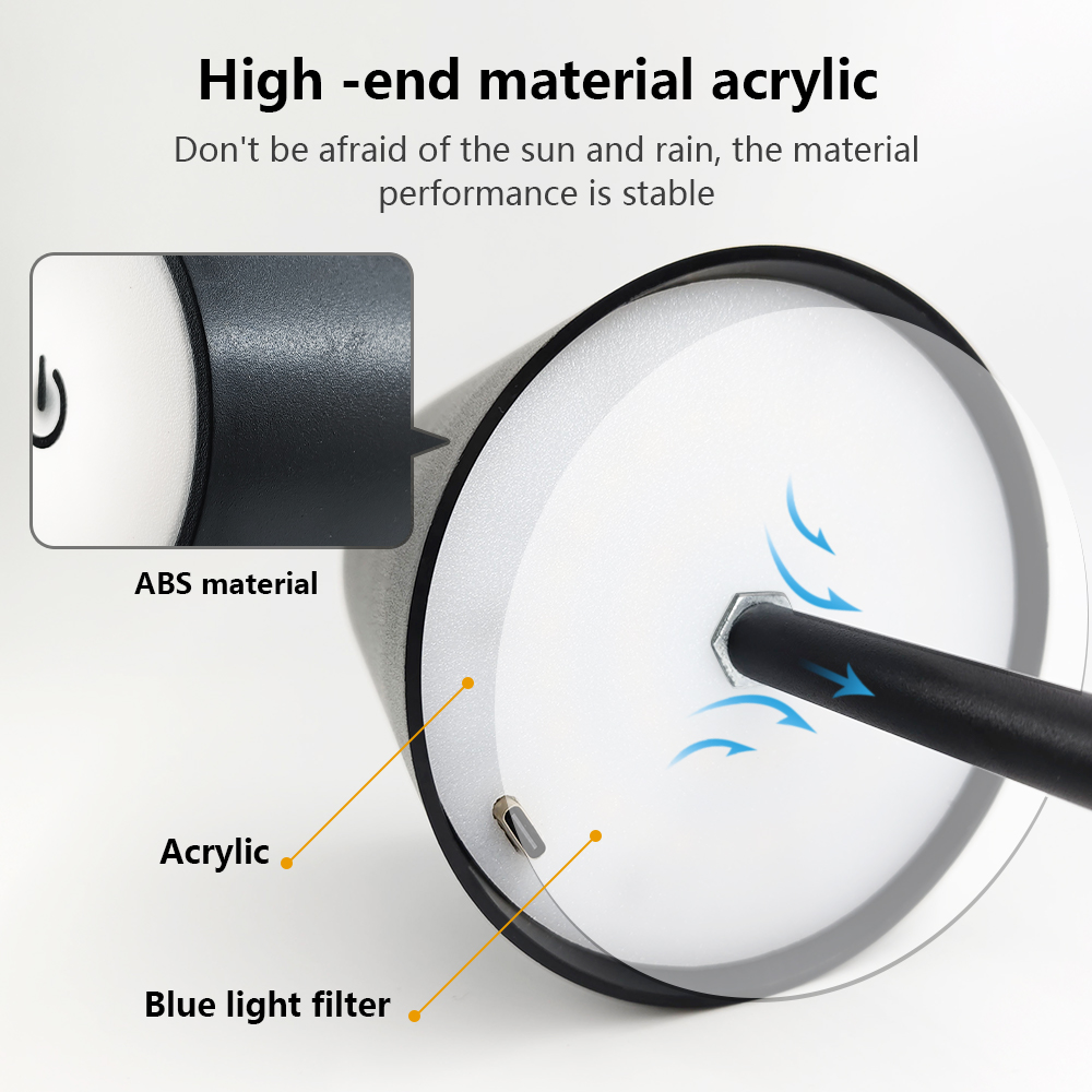 LED Rechargeable Desk Light Wi - Lighting Decor Bedroom recension och pris