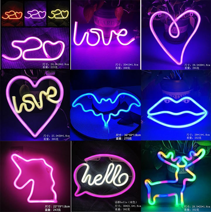 Custom LED Neon Sign with USB/ - Neon Sign Custom Led recension och pris